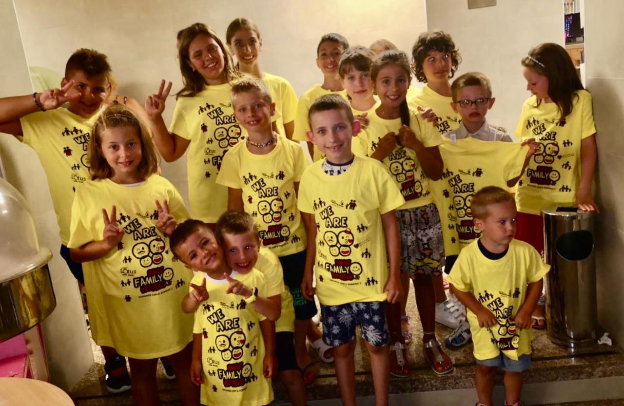 Lotus Hotel All Inclusive & Spiaggia Rimini Bagian luar foto