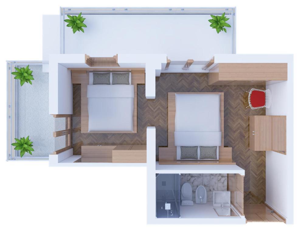 Lotus Hotel All Inclusive & Spiaggia Rimini Bagian luar foto
